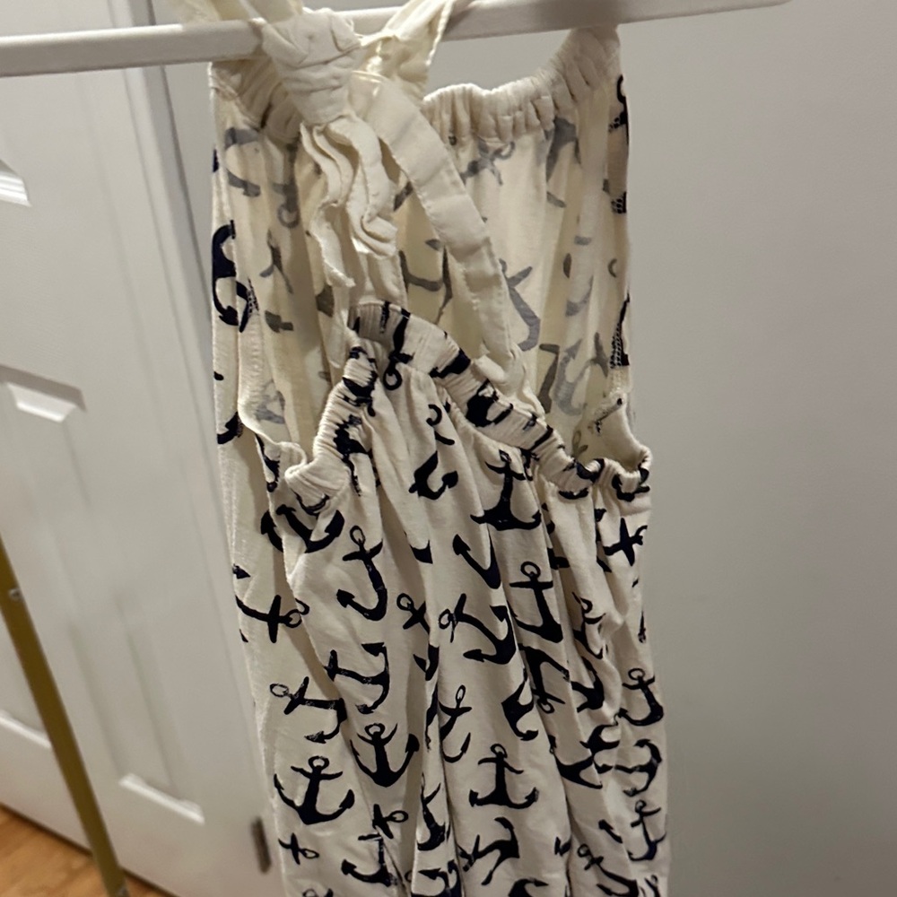Crewcuts Nautical Anchor Print Dress - Picture 2 of 2